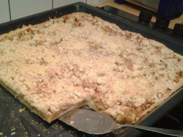 Apfelkuchen vom Blech