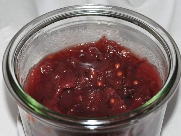 Cranberry-Zwiebel-Chutney
