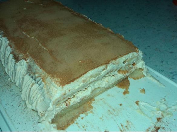 Steirisches Tiramisu (+ Apfelsaft + Apfelmus selbstgemacht)