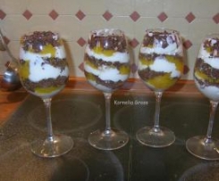 Pfirsich-Mascarpone-Knuspercreme