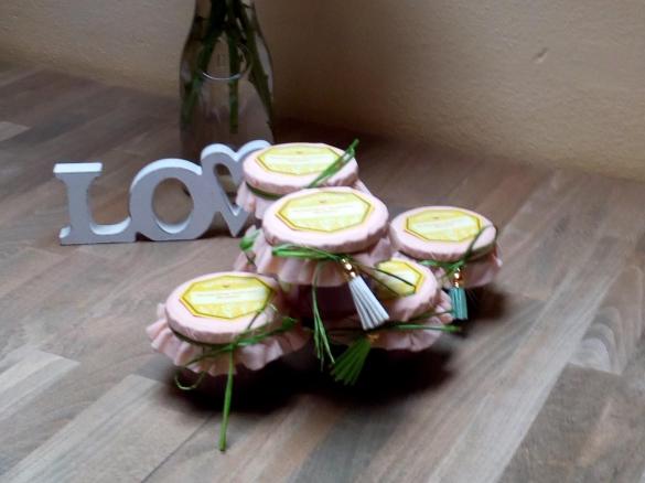 Mandelpudding-Zwetschgen-Marmelade