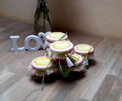 Mandelpudding-Zwetschgen-Marmelade