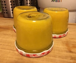 Süßkartoffel-Zucchini-Hirse-Brei