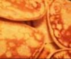 Käseklattscheln,  Pfannkuchen mit Quark, für Kinder 