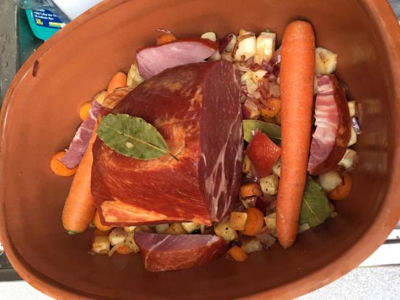 Kassler mit Kräuterkruste