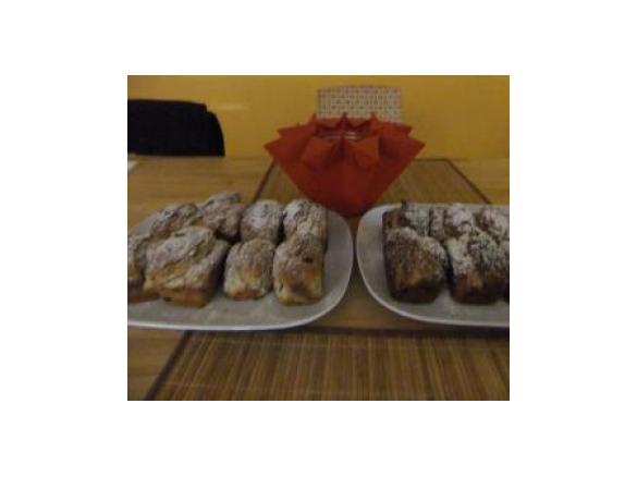Stollen nach altem Rezept - hier in Minikastenform