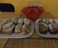 Stollen nach altem Rezept - hier in Minikastenform