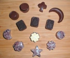 Schoko - Pralinen, fruchtig-nussig