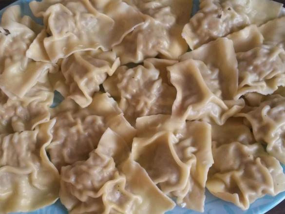 Variation von Schwäbische Maultaschen - ohne Spinat