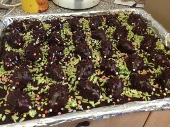 Schlagoberskuchen "Igelwiese"