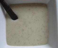Vanillesoße - Vanillesauce