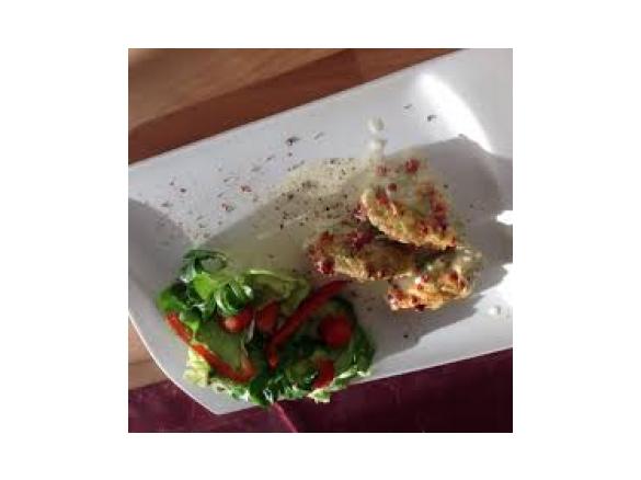 Überbackene Tiroler Kasnock'n mit Speck