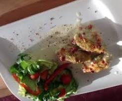 Überbackene Tiroler Kasnock'n mit Speck