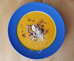 Kürbissuppe mit Ingwer und Orange