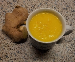 Ingwer-Orangen-Hafer Smoothie - Powerdrink - vegan & lecker!