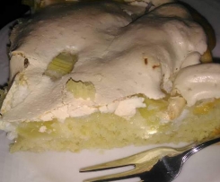 Rhabarberkuchen vom Blech - schnell, saftig, mit Kokos