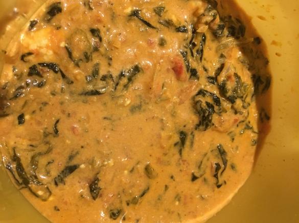 Palak Paneer (mit Feta)