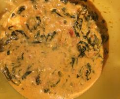 Palak Paneer (mit Feta)
