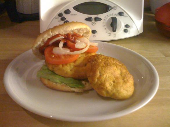 Seelachs - Frikadellen auf dem Blech