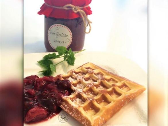 Waffeln "American Cheesecake Style"