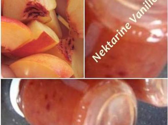 Nektarinen Vanille Marmelade