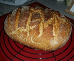 Leckeres Brot mit Buttermilch und Sonnenblumenkernen
