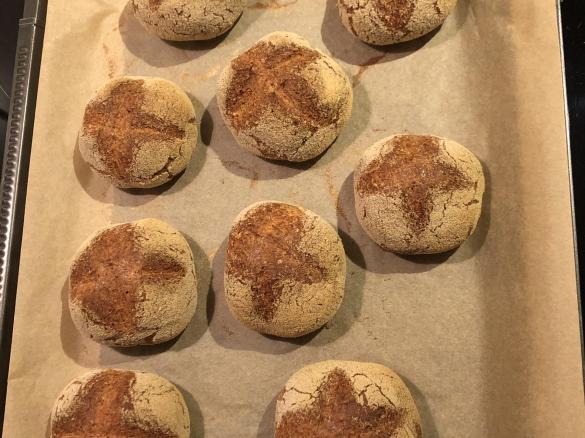 Kartoffelfaserbrötchen - Low Carb