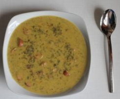 Exotische Kartoffelsuppe