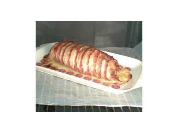 Puten - Schinken - Rolle mit roter Malzbiersoße