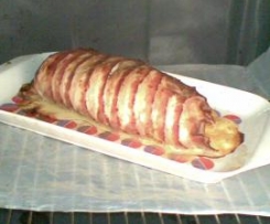 Puten - Schinken - Rolle mit roter Malzbiersoße