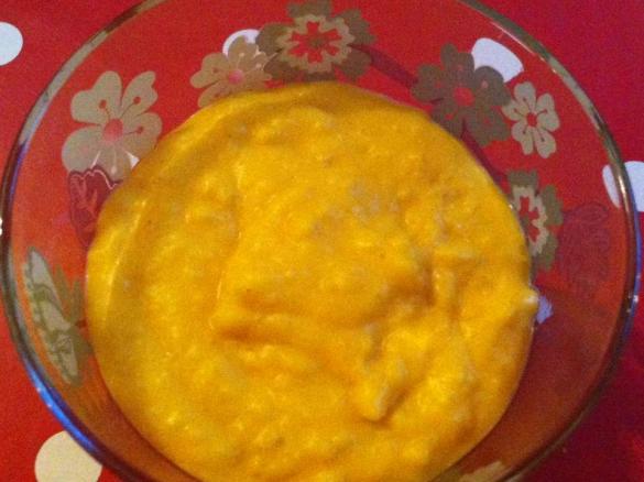 Kürbisbrei mit Hirse