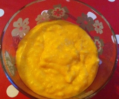 Kürbisbrei mit Hirse