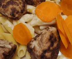 Köttbullar-Nudeltopf