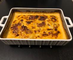 Schweinefilet in Curryrahm