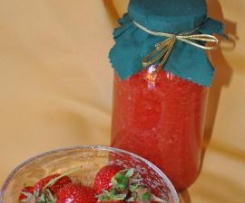 Erdbeersirup (für den Vorrat)