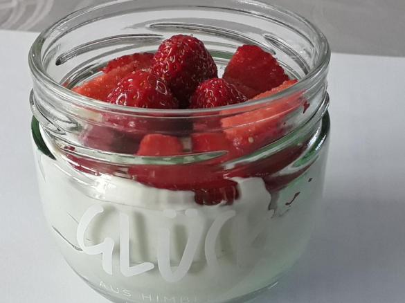 Weiße Schokoladenmousse