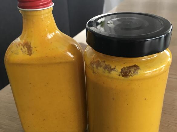 Curry-Mango-Grillsoße