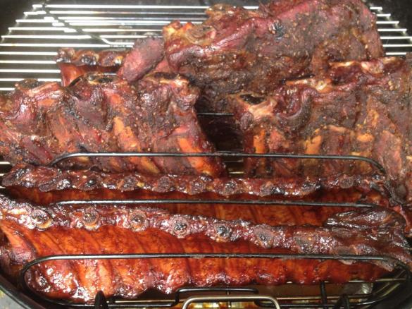 Leckere BBQ spareribs Marinade