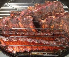 Leckere BBQ spareribs Marinade