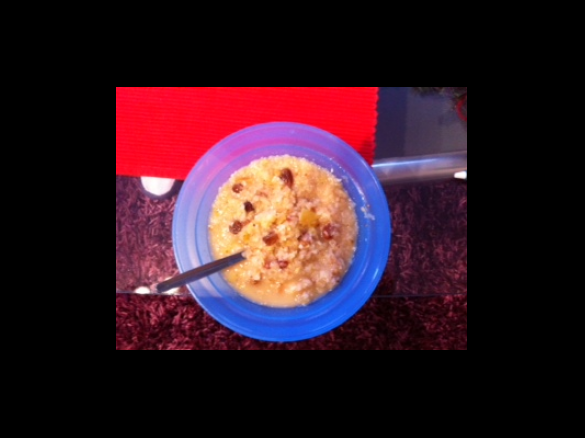 Weihnachtlicher Apfelkompott