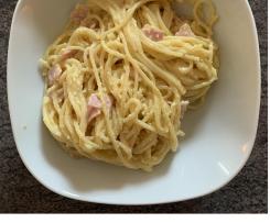 Spaghetti Carbonara - Original italienisch - Ohne Sahne