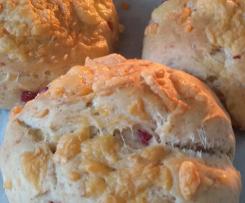 Dinkelbrötchen mit Schinken und Käse, Schinken-Käse-Brötchen