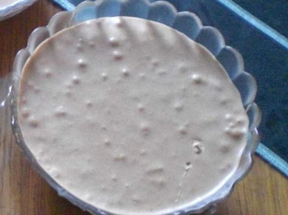 Lebkuchen Mousse mit weißer Schokolade