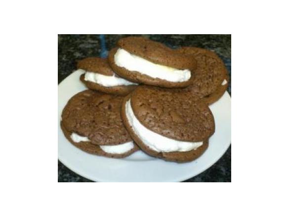 Whoopi-Pie ( Sandwich-Keks mit Marshmallowfüllung)