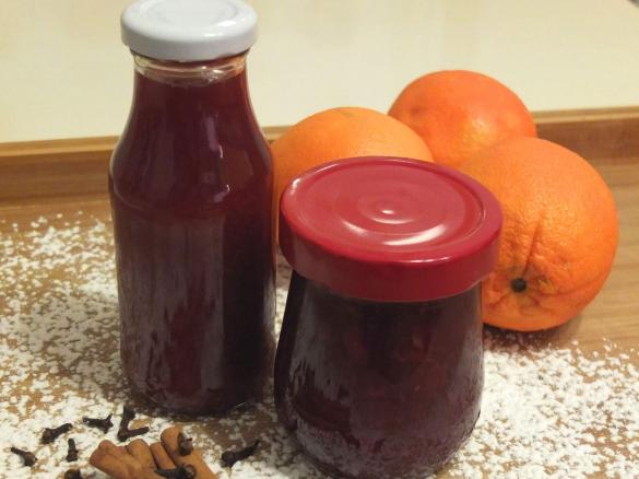 Glühweinmarmelade und Glühweinpunsch - 2 in 1