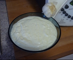 Knoblauchdip, schneller, fürs Raclette