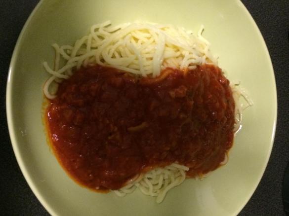 Tomatensoße mit Speck