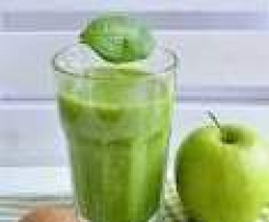Kiwi-Banane-Apfel-Orangen-Smoothie