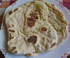Indisches Naan Brot