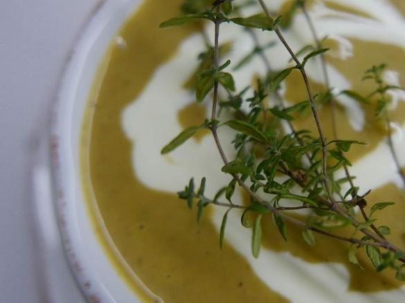 Maronencremesuppe mit Madeira